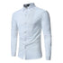 Wedding Tuxedo Shirt Men Brand Fashion Slim Fit Long Sleeve Mens Dress Shirts