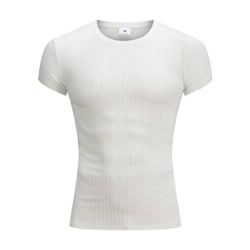 Slim-fit Sweater Super Elastic Breathable T-shirt For Men