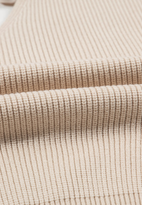 Tied Back V-Neck Long Sleeve Sweater