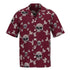 Men's Fashion Retro Printing Lapel Short Sleeve Shirt