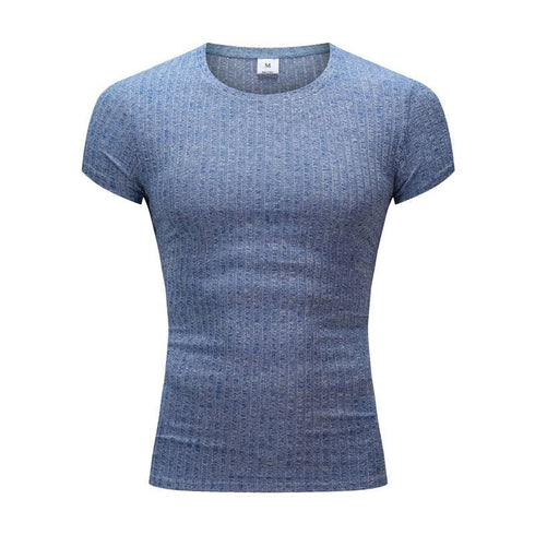 Slim-fit Sweater Super Elastic Breathable T-shirt For Men