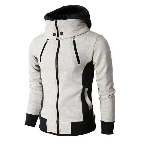 Men's Jacket High-Necked Hooded