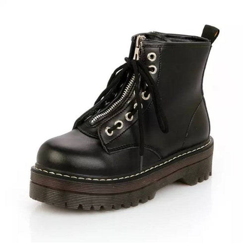 Women's Mid Tube Martin Boots