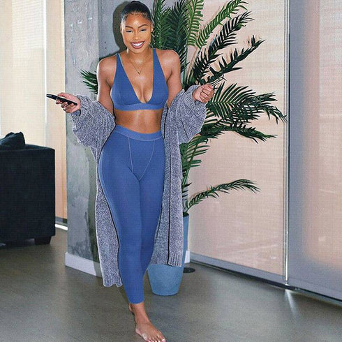 Sexy sports pant and top