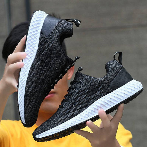 Mesh Flying Woven Breathable Shoes