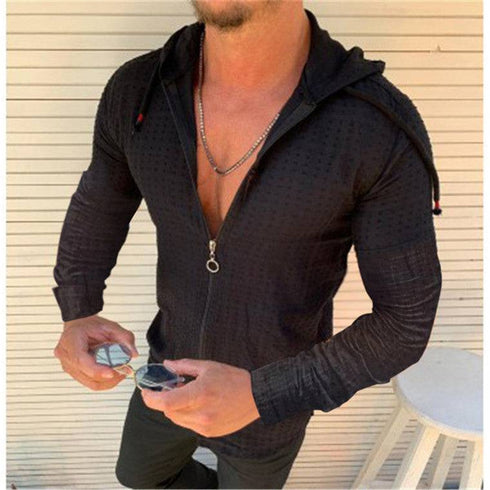 Men's Long sleeve slim T-shirt