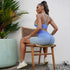 European And American Seamless Yoga Suit Women's Fitness