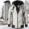 Men's Jacket High-Necked Hooded