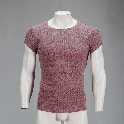 Men's Sports fitness short sleeve T-shirt