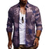 Men's camouflage long sleeve shirt