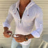 Fall New Style Hooded Long-sleeved Shirt Men