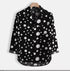 Polka Dot Print Casual All-match Long-sleeved Shirt