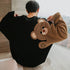 Unisex Plush Loose Lamb Velvet Bear Sweater