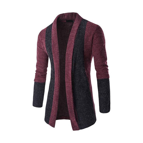 Men's Fashion Mid Length Knit Cardigan