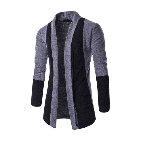 Men's Fashion Mid Length Knit Cardigan