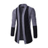 Men's Fashion Mid Length Knit Cardigan