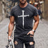 Modern Round Neck Print Casual Men's T-Shirt