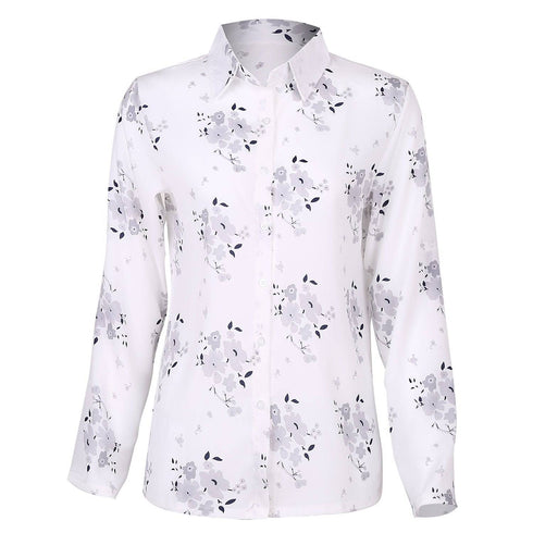 Women's Printed All Match Slim Shirt