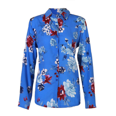 Women's Printed All Match Slim Shirt