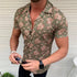 Men's Summer Cool 3D Printed Short Sleeved Shirt