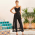 Fashion Women's Sexy Black Jumpsuit