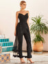 Fashion Women's Sexy Black Jumpsuit