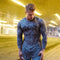 Men'S Tights Quick-Drying Round Neck Bottoming Shirt Outdoor Training Fitness