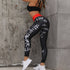 Print Fitness Nines Stretch Sports Boot Leggings
