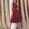 Women's Casual Sleeveless Belt Dress