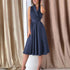 Women's Casual Sleeveless Belt Dress