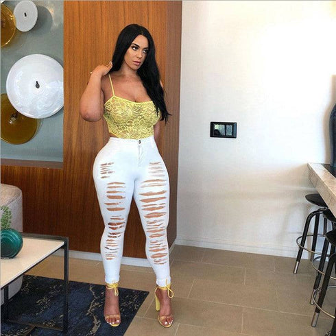 Women's High-Waisted High Stretch Jeans