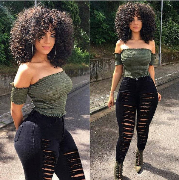 Women's High-Waisted High Stretch Jeans