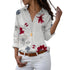 Women's Printed All Match Slim Shirt