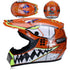 Small Off-road Helmet Racing Lightweight Mountain Full Face Helmet With Goggles