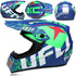 Small Off-road Helmet Racing Lightweight Mountain Full Face Helmet With Goggles