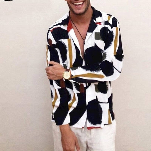 Hawaiian Men's Printed Shirt
