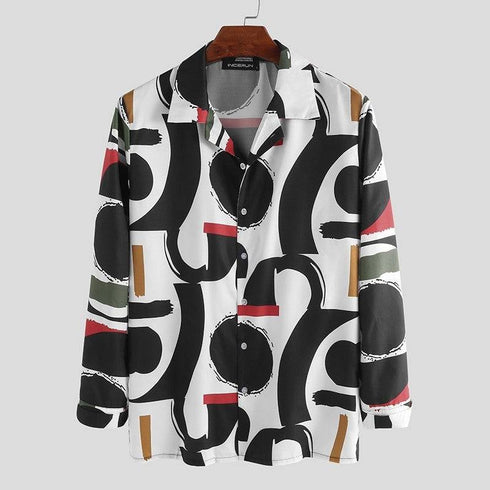 Hawaiian Men's Printed Shirt