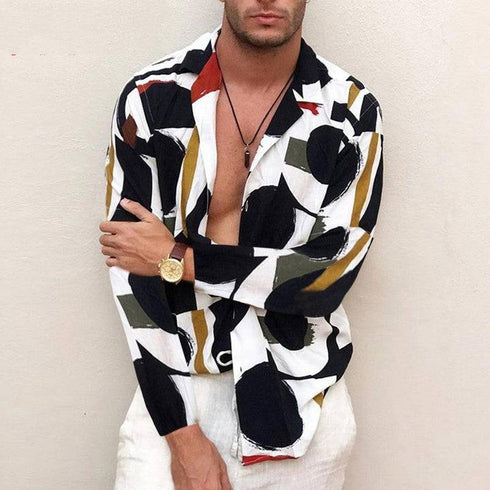 Hawaiian Men's Printed Shirt