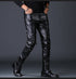 Men's leather pants