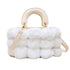 Shoulder Plush Handbags Winter