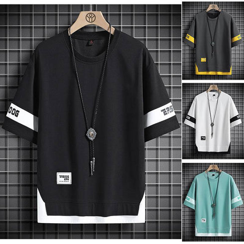 Men's Loose Short-sleeved T-shirt