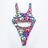 Sexy One-piece Printed Bikini