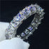Replica Full diamond zircon ring