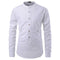 Men's Shirts Korean Men Slim Long Sleeve Dress Shirt