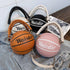 Basketball Shape Handbag Chain Shoulder