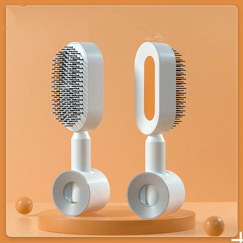 Hair Brush One-key Cleaning Hair Loss Airbag Massage Scalp Comb Anti-Static