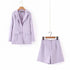 Women's Purple three-piece Suit with Jacket