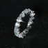 Replica Full diamond zircon ring