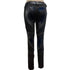 Women's Riveted PU Leather Leggings Solid Casual