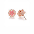 Women's Fashion Rotating Peach Blossom Earrings
